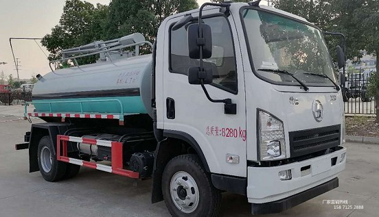 陜汽5方吸糞車